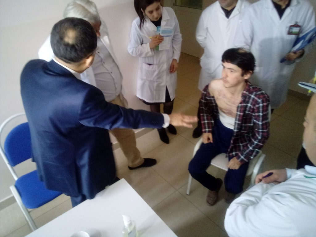 Sobirov Bunyod, BE, Khorezm region participant of the program Hospitalization in the Emergency Clinic. jpg